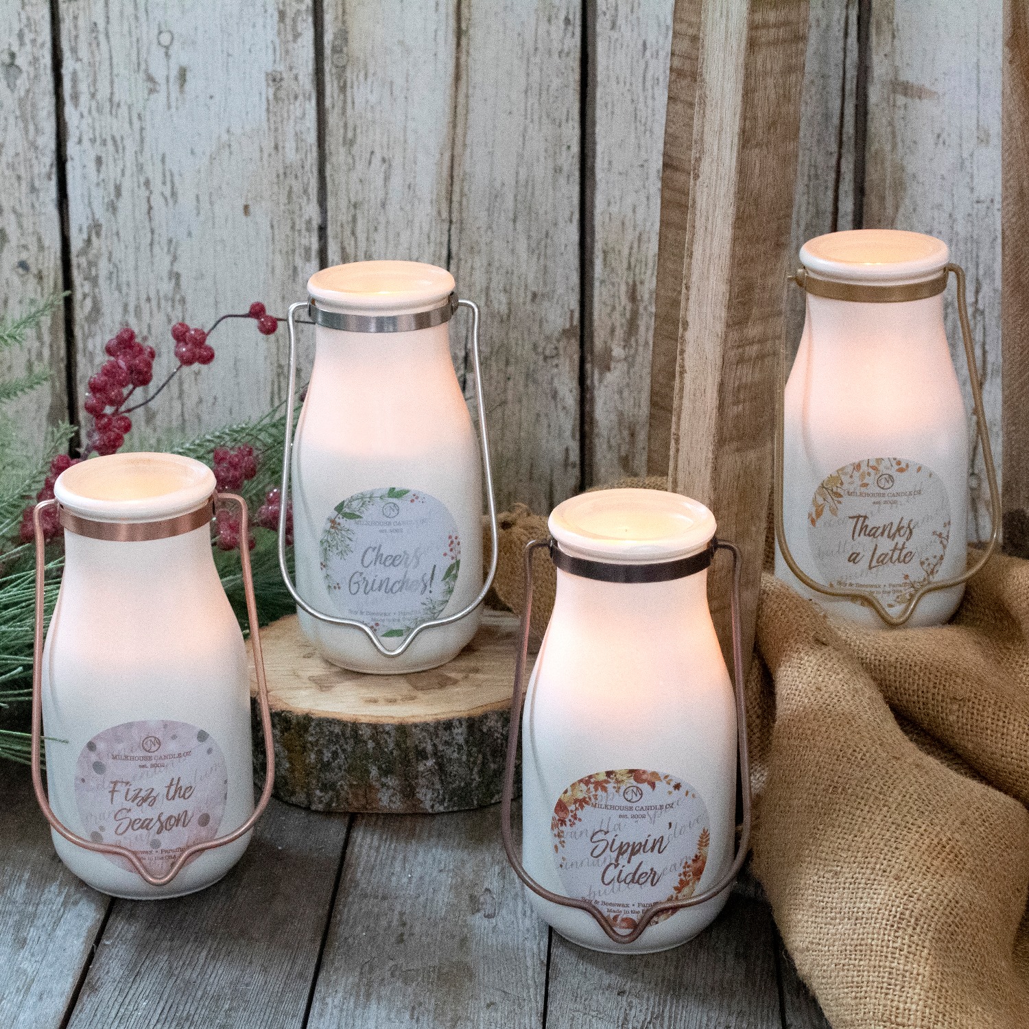 Milkhouse Holiday Candles